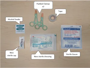 CVAD kit supplies